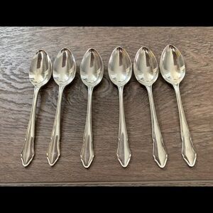 Silver plated spoons